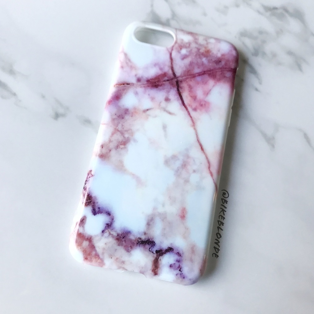 RESTOCKED IPhone 7/8/7+/8+ SOFT TPU Marble Case - Picture 2 of 7